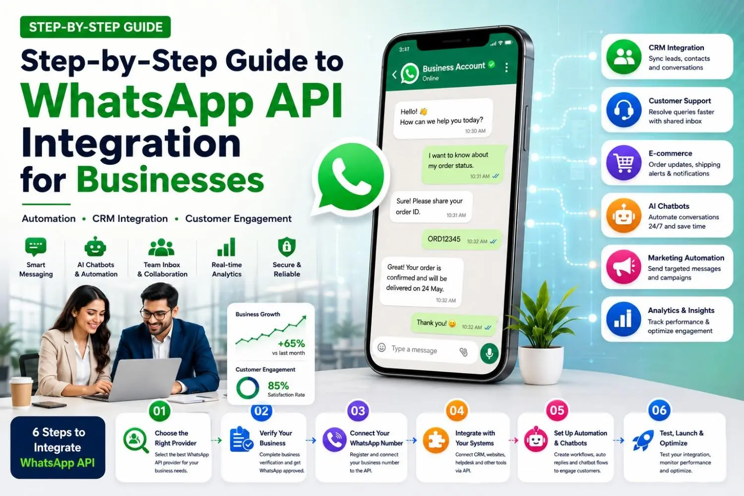 Step-by-Step Guide to WhatsApp API Integration for Businesses