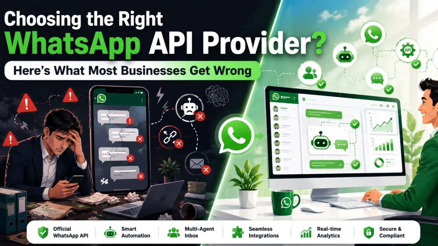 Choosing the Right WhatsApp API Provider? Here's What Most Businesses Get Wrong